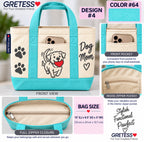 GRETESS Pet Mom Tote Bag